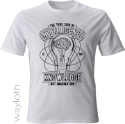 T-Shirt The True Sign -white by Wayloth